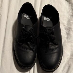 Dr. Martens Black Leather Oxfords